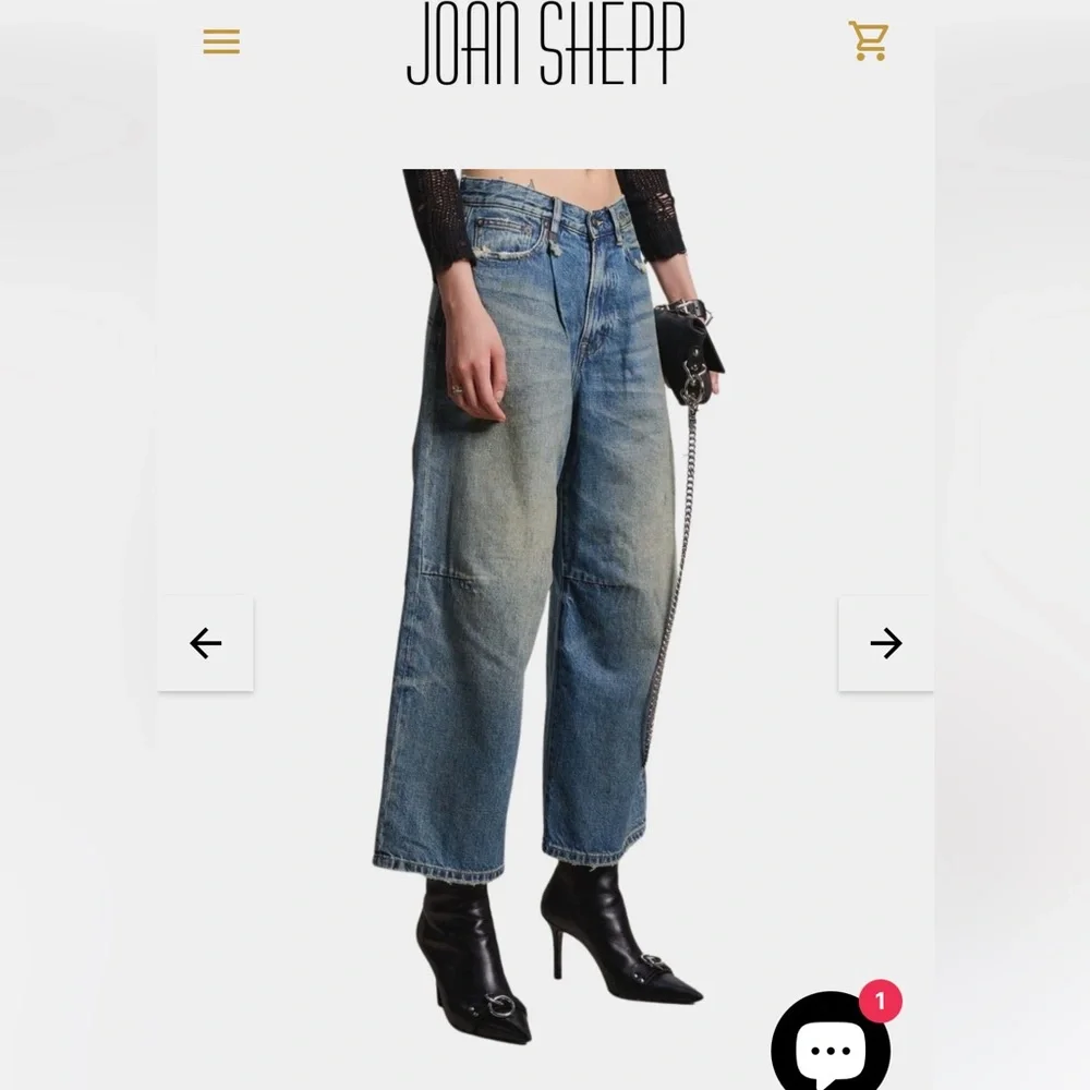 R13 cropped wide leg; multiple styling options 4 effortless cool. LIGHT wash - Picture 14 of 16